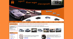 Desktop Screenshot of garagejacquet.be
